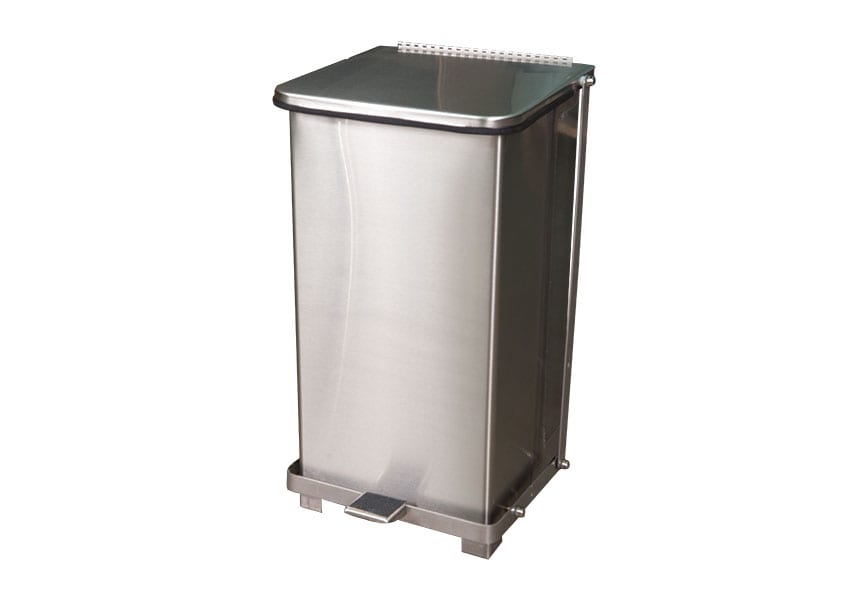 12-Gallon-Stainless-Steel-Waste-Can-5530-20179 Thùng rác chứa chất thải thuốc phóng xạ
